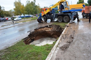 В Марксе из-за коммунальной аварии без воды остался центр города