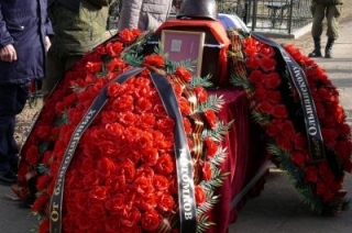 Красноармеец Павел Ольшанский обрел вечный покой на Эльтонском кладбище