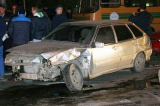 Виновник массовой аварии на Пензенской скрылся с места ДТП