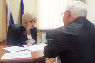 Ольга Баталина провела прием жителей Октябрьского района
