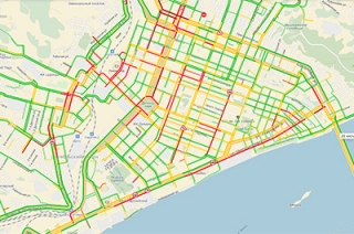 Саратовцы возвращаются домой со скоростью три километра в час