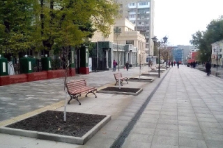 Открытие пешеходной зоны. Автобусы временно сменят маршруты