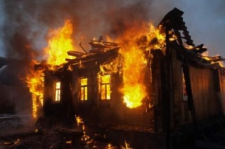 На Советской сгорел жилой дом
