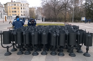 На пешеходной зоне Саратова появятся 79 устойчивых урн