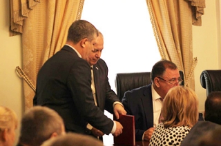 Учения прервали ПДС при главе Саратова Валерии Сараеве