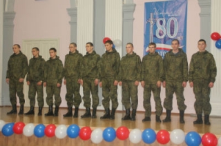 Призывников Кировского района напутствовали на военную службу