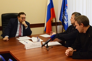 Сергей Наумов провел прием граждан