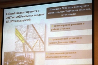 Проект развязки на Стрелке не нашел отражения в бюджете 2017 года