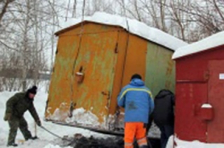 За год в Кировском районе снесено 90 незаконных гаражей