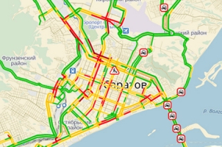 Движение на мосту Саратов-Энгельс затруднено из-за четырех ДТП