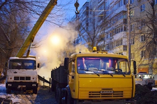 Авария на Зарубина. Более 4500 саратовцев ночевали без отопления