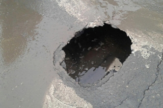 На Радищева возможны пробки из-за ремонта водопровода