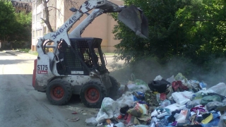 Администрация района убрала свалку с "бегающими крысами"