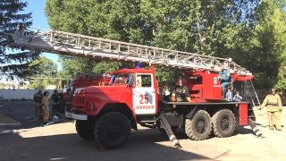 В ЛИУ-3 тушили условный пожар