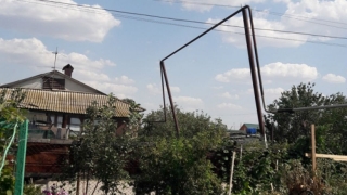 Падающий газопровод в Новой Терновке отремонтируют вне плана