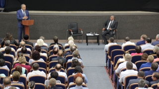 Спикер Госдумы в Петровске: "Нельзя играть на чувствах людей!"