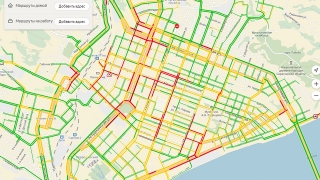 Саратов в очередной раз стоит в семибалльных пробках