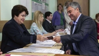 Вячеслав Володин проголосовал на московских выборах