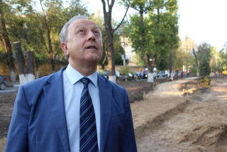 Валерий Радаев намерен открыть бульвар на улице Рахова уже 4 ноября