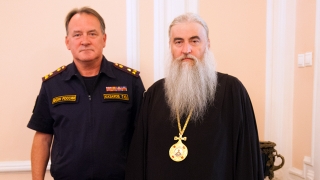 Начальник саратовского УФСИН встретился с митрополитом Лонгином