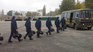 В войска отправились первые 60 саратовских призывников