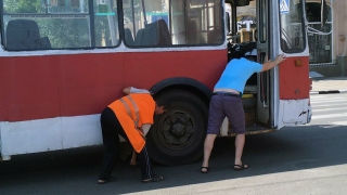 На десять дней прекращено движение троллейбусов №2