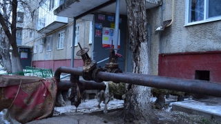 Саратовцы жалуются на "голую" теплотрассу в центре города