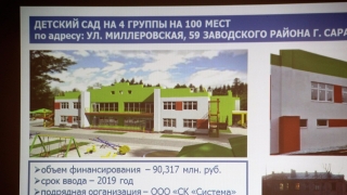 Нацпроекты. Власти обещают открыть до конца года в Саратове четыре детсада