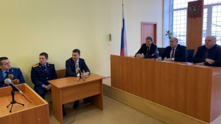 Федор Телегин представил коллективу Саратовского райсуда нового председателя