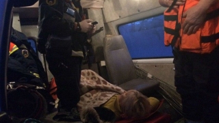 В Улешах пьяная пенсионерка смогла сама выбраться из полыньи