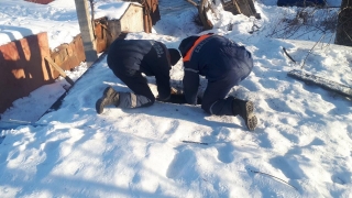Приехавший к бабушке 9-летний внук провалился сквозь крышу гаража