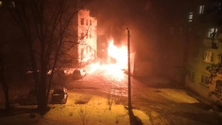 В Балакове сгорел гараж с "шестеркой" внутри
