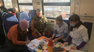 От Саратова до Анисовки проехала "Электричка здоровья"
