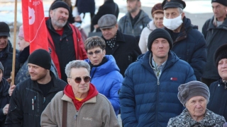 Работники СЭПО на митинге: "Нас даже не предупредили о сокращении!"