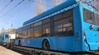 В Саратов прибыли первые московские троллейбусы