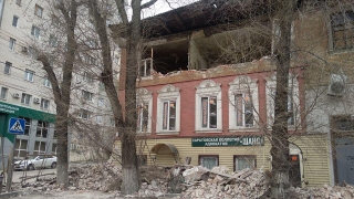 Год спустя вновь обрушился дом на углу Мичурина и Соборной