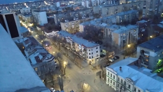 Погоня в центре Саратова. Нарушитель протаранил несколько машин