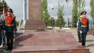 9 Мая. Саратовцы смогут возложить цветы к Вечному огню в парке Победы