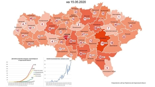 Карта коронавируса. В Саратове 317 случаев, в семи районах - минимум