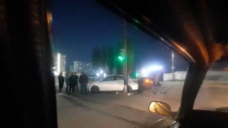 На перекрестке в Заводском районе пострадала виновница ДТП