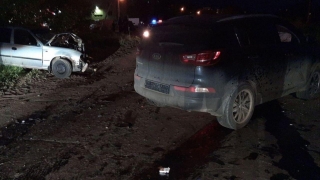 В Юбилейном водитель "Киа Спортейдж" потерял управление и врезался в "Нексию"