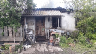 Пожарные обнаружили останки мужчины после тушения дома