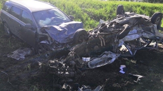 В ДТП на саратовской трассе погибли водитель и пассажирка "девятки"