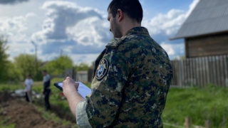 Во время рытья траншеи под фундамент найдены человеческие кости