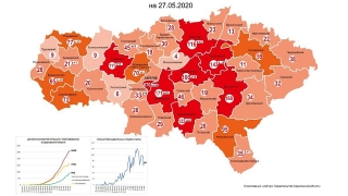 На саратовской карте коронавируса стало семь "красных районов"