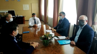 Гендиректор "Газпром межрегионгаз Саратов" проводит рабочие встречи с главами районов