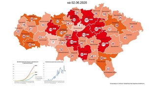 Карта коронавируса. В Саратове 881 заболевший, в двух районах - больше 200 случаев