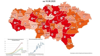 Карта коронавируса. Больше 200 случаев уже в трех районах, в Саратове 1548 заболевших