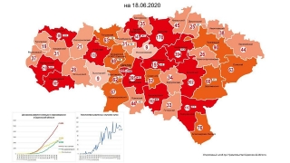 Карта коронавируса. В Саратове – 1664 заболевших, в Энгельсском районе – почти 400