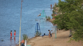 Саратовцам разрешили купаться в Волге на пляже "Городские пески"